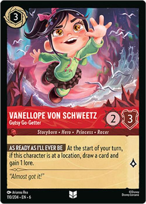 Image of Vanellope von Schweetz - Gutsy Go-Getter (110/204) [Azurite Sea]