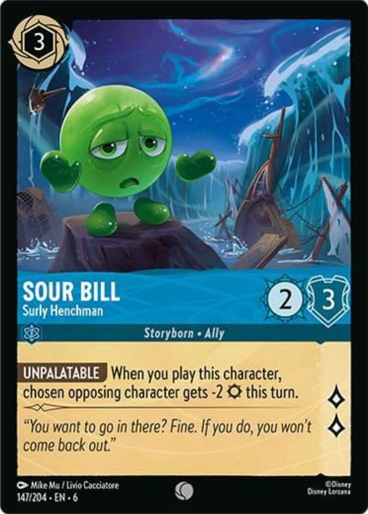 Image of Sour Bill - Surly Henchman (147/204) [Azurite Sea]
