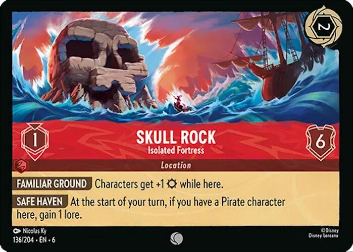 Image of Skull Rock - Isolated Fortress (136/204) [Azurite Sea]
