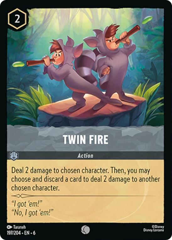 Image of Twin Fire (197/204) [Azurite Sea]