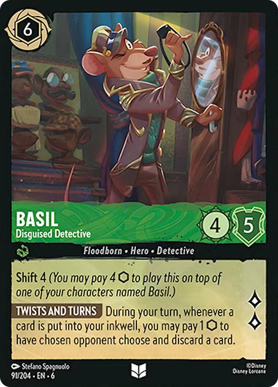 Image of Basil - Disguised Detective (91/204) [Azurite Sea]