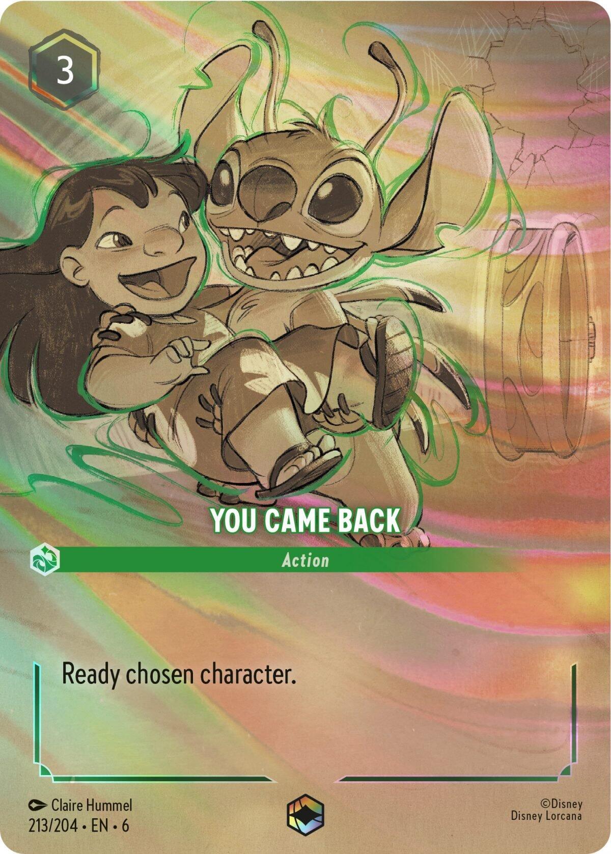 Image of You Came Back (Enchanted) (213/204) [Azurite Sea]