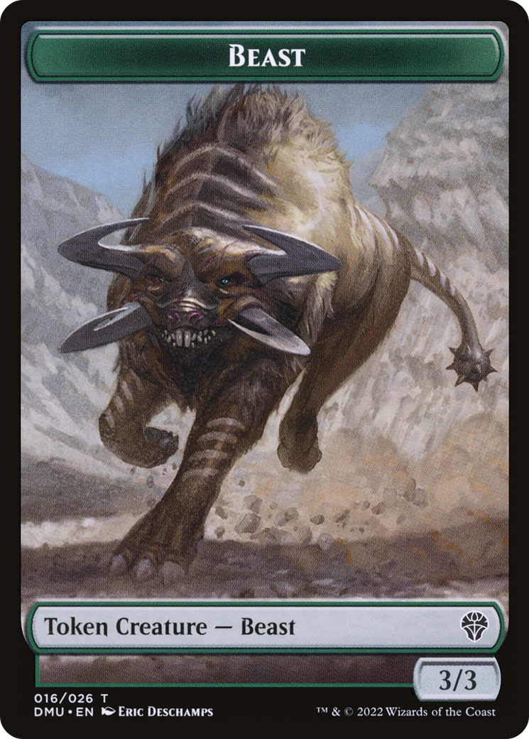Image of Beast Token [Dominaria United Tokens]