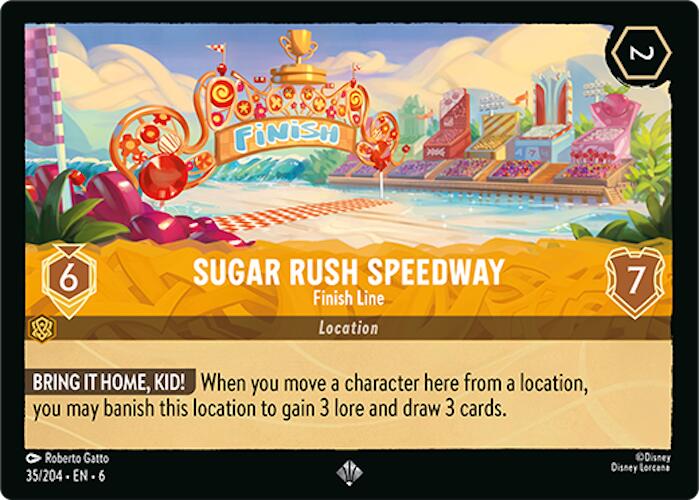 Image of Sugar Rush Speedway - Finish Line (35/204) [Azurite Sea]