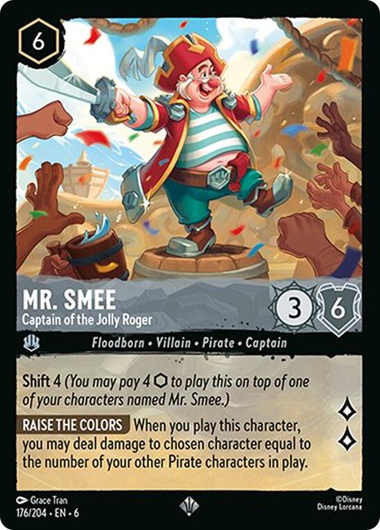 Image of Mr. Smee - Captain of the Jolly Roger (176/204) [Azurite Sea]