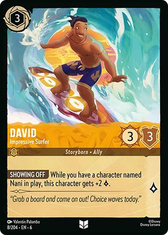Image of David - Impressive Surfer (8/204) [Azurite Sea]