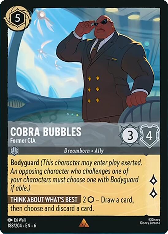Image of Cobra Bubbles - Former CIA (188/204) [Azurite Sea]
