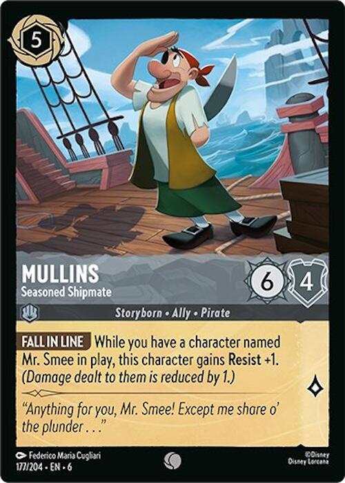Image of Mullins - Seasoned Shipmate (177/204) [Azurite Sea]