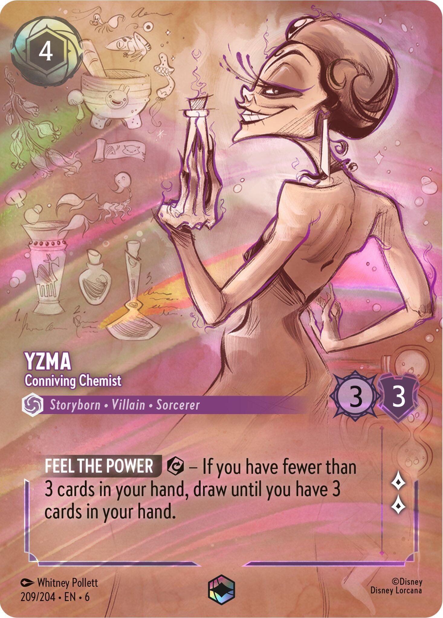 Image of Yzma - Conniving Chemist (Enchanted) (209/204) [Azurite Sea]