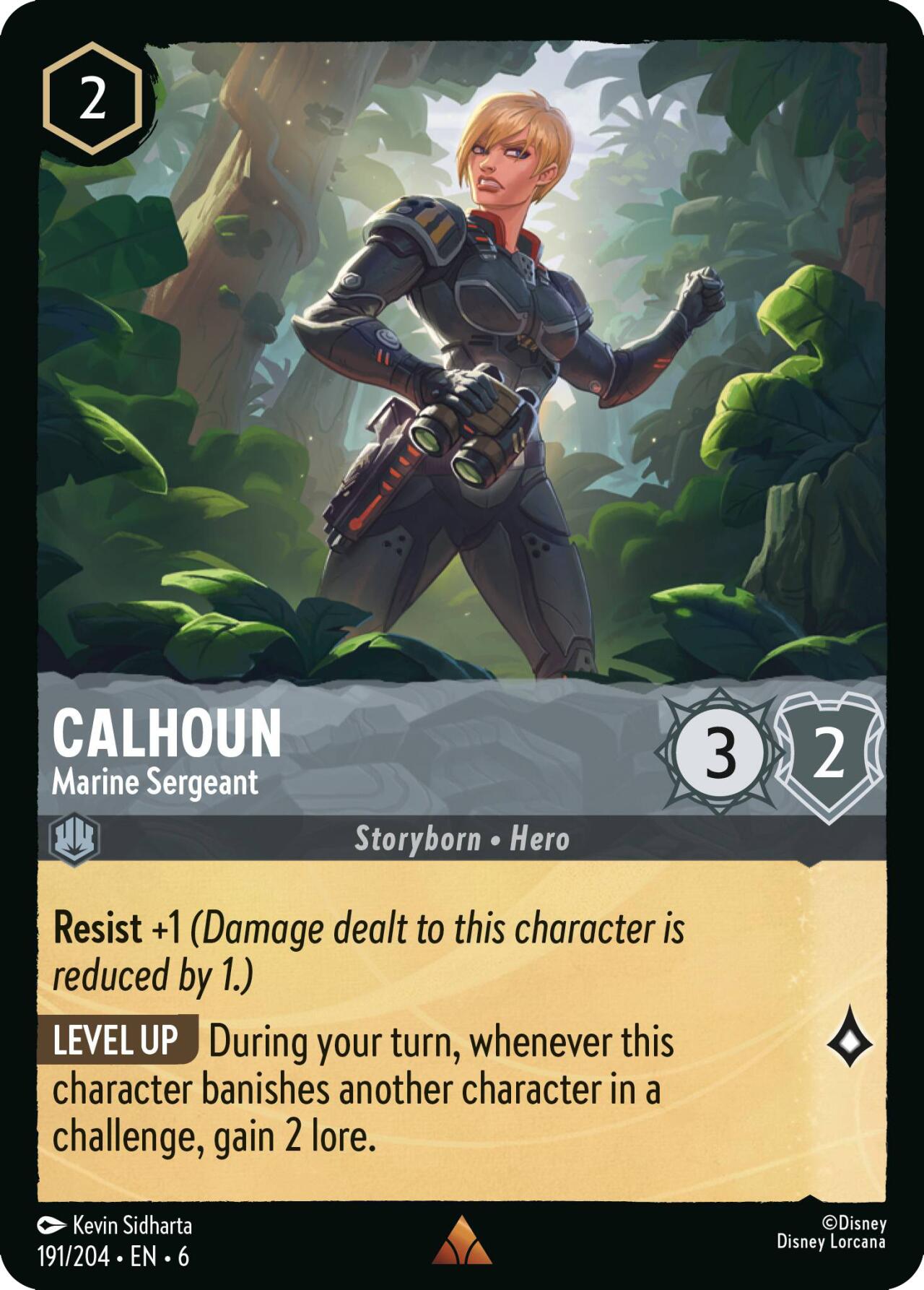 Image of Calhoun - Marine Sergeant (191/204) [Azurite Sea]