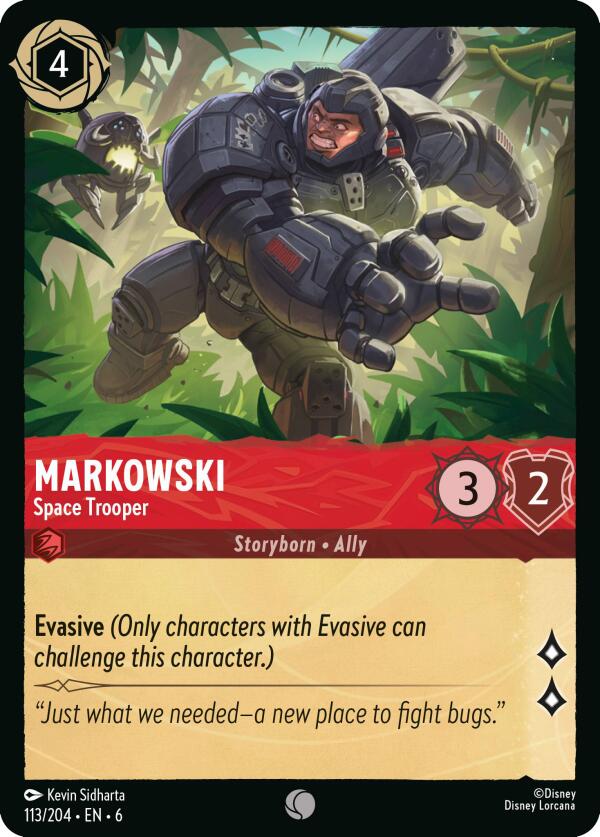 Image of Markowski - Space Trooper (113/204) [Azurite Sea]