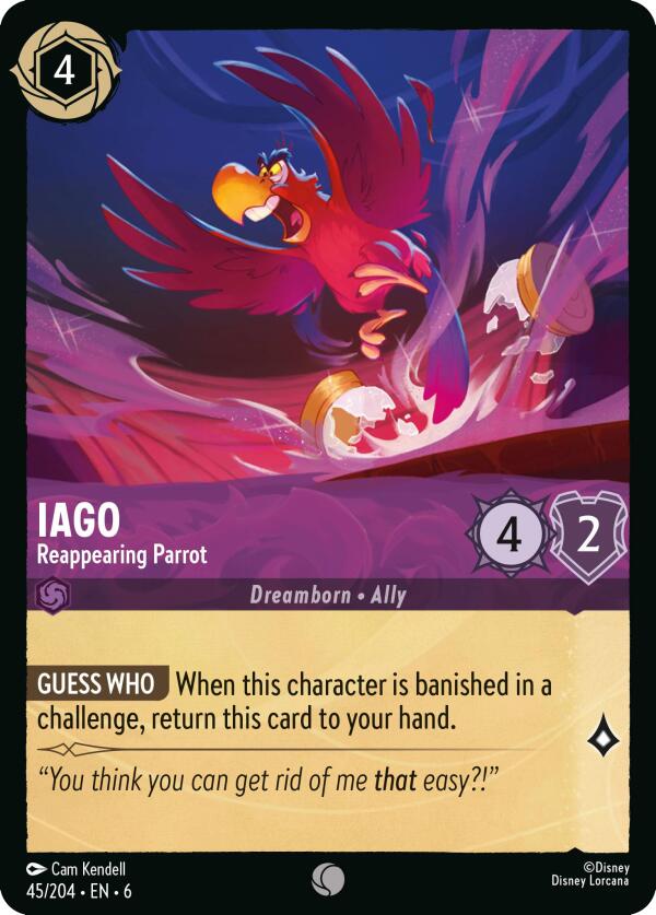 Image of Iago - Reappearing Parrot (45/204) [Azurite Sea]