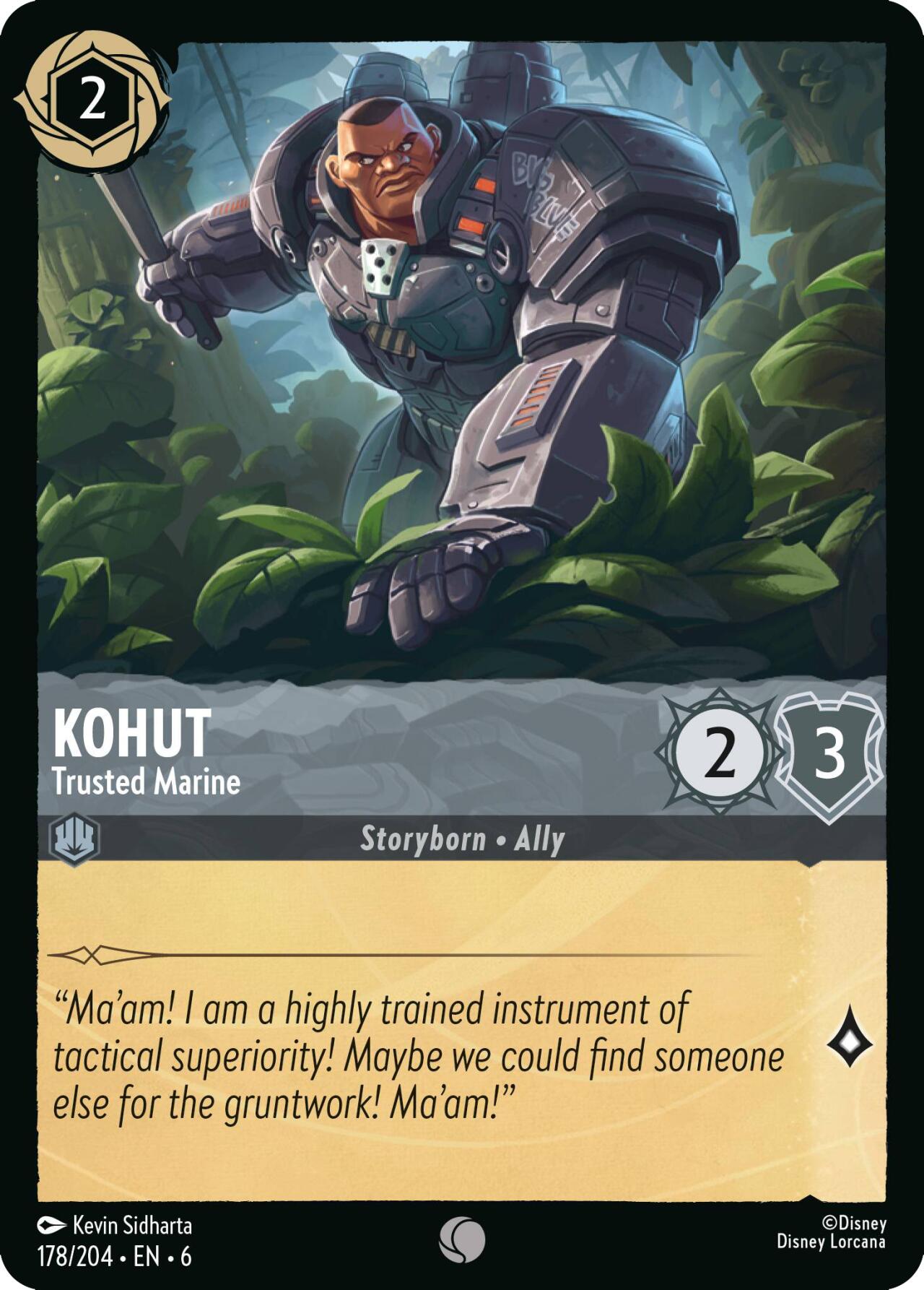 Image of Kohut - Trusted Marine (178/204) [Azurite Sea]