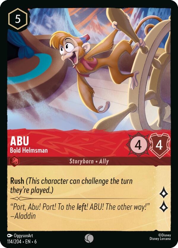 Image of Abu - Bold Helmsman (114/204) [Azurite Sea]