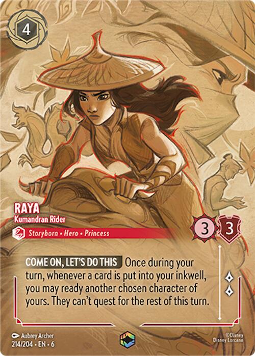 Image of Raya - Kumandran Rider (Enchanted) (214/204) [Azurite Sea]