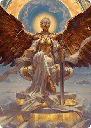 Image of Herald of Eternal Dawn Art Card (27/54) [Foundations Art Series]