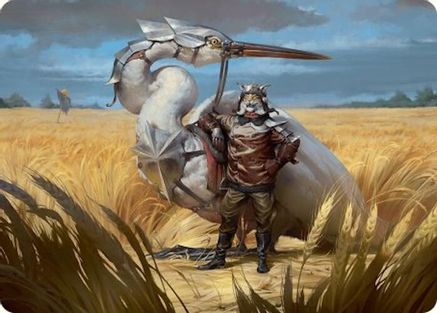 Image of Skyknight Squire Art Card (4/54) [Foundations Art Series]