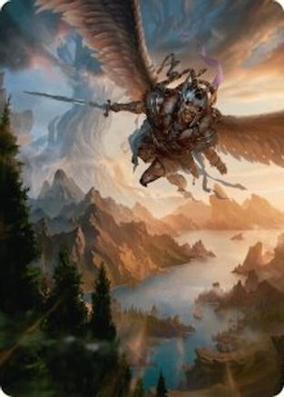 Image of Youthful Valkyrie Art Card (28/54) [Foundations Art Series]