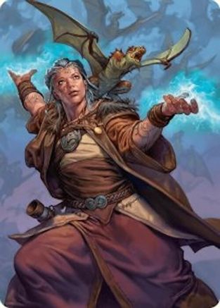 Image of Drake Hatcher 2 Art Card (29/54) [Foundations Art Series]