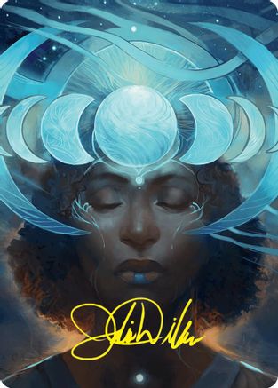 Image of Lunar Insight Art Card (31/54) (Gold-Stamped Signature) [Foundations Art Series]