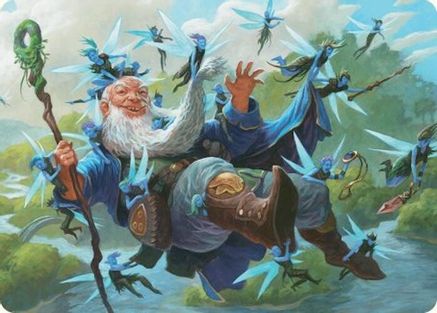 Image of Mischievous Mystic Art Card (7/54) [Foundations Art Series]