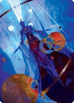 Image of Omniscience Art Card (32/54) [Foundations Art Series]