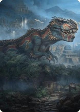 Image of Ghalta, Primal Hunger Art Card (41/54) [Foundations Art Series]