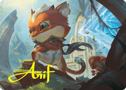 Image of Loot, Exuberant Explorer Art Card (12/54) (Gold-Stamped Signature) [Foundations Art Series]