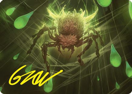Image of Spinner of Souls Art Card (13/54) (Gold-Stamped Signature) [Foundations Art Series]
