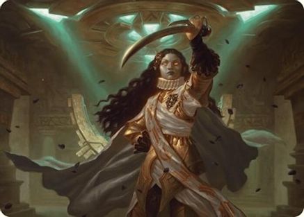 Image of Elenda, Saint of Dusk Art Card (15/54) [Foundations Art Series]