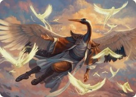 Image of Kykar, Zephyr Awakener Art Card (16/54) [Foundations Art Series]