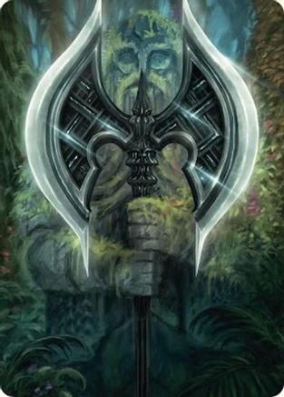 Image of Leyline Axe Art Card (49/54) [Foundations Art Series]