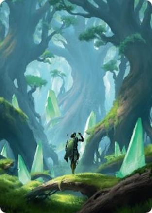 Image of Forest Art Card (25/54) [Foundations Art Series]