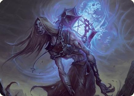 Image of Soul-Shackled Zombie Art Card (9/54) [Foundations Art Series]