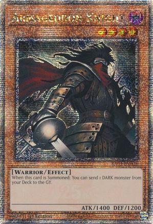 Image of Armageddon Knight (Quarter Century Secret Rare) [RA03-EN002] Quarter Century Secret Rare
