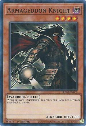 Image of Armageddon Knight [RA03-EN002] Super Rare