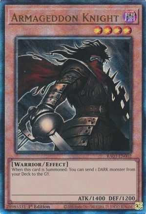 Image of Armageddon Knight (UTR) [RA03-EN002] Prismatic Ultimate Rare