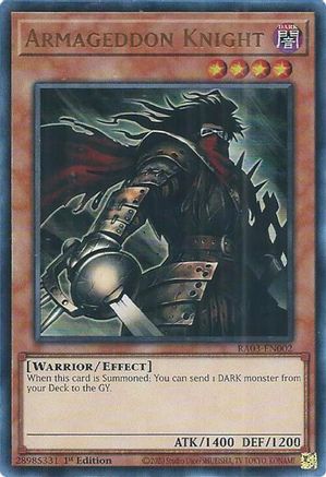 Image of Armageddon Knight (UR) [RA03-EN002] Ultra Rare