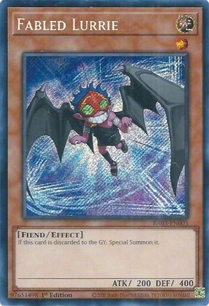 Image of Fabled Lurrie (Secret Rare) [RA03-EN003] Secret Rare