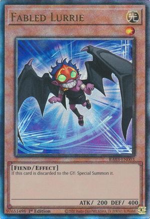 Image of Fabled Lurrie (UTR) [RA03-EN003] Prismatic Ultimate Rare