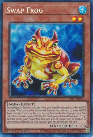 Image of Swap Frog (CR) [RA03-EN005] Prismatic Collector's Rare