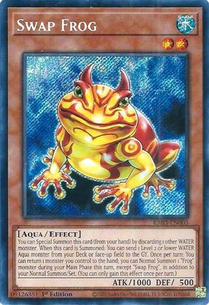 Image of Swap Frog (Secret Rare) [RA03-EN005] Secret Rare