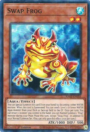 Image of Swap Frog [RA03-EN005] Super Rare