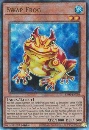 Image of Swap Frog (UTR) [RA03-EN005] Prismatic Ultimate Rare