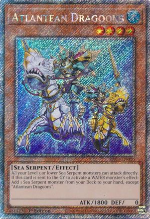 Image of Atlantean Dragoons (Platinum Secret Rare) [RA03-EN006] Platinum Secret Rare