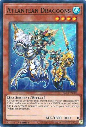 Image of Atlantean Dragoons [RA03-EN006] Super Rare
