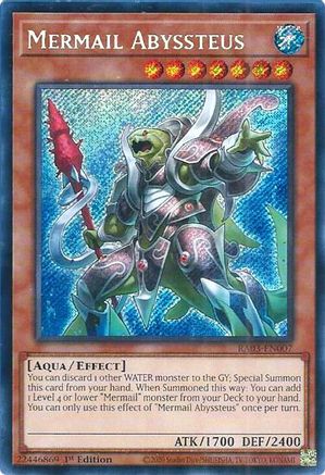 Image of Mermail Abyssteus (Secret Rare) [RA03-EN007] Secret Rare