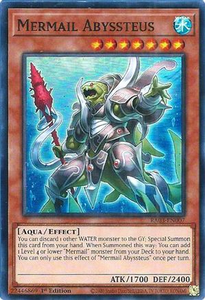 Image of Mermail Abyssteus [RA03-EN007] Super Rare