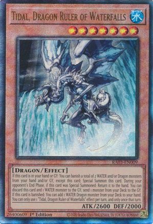 Image of Tidal, Dragon Ruler of Waterfalls (UTR) [RA03-EN009] Prismatic Ultimate Rare