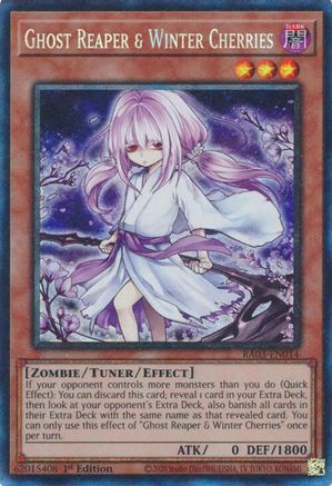 Image of Ghost Reaper & Winter Cherries (Alternate Art) (PCR) [RA03-EN014] Prismatic Collector's Rare